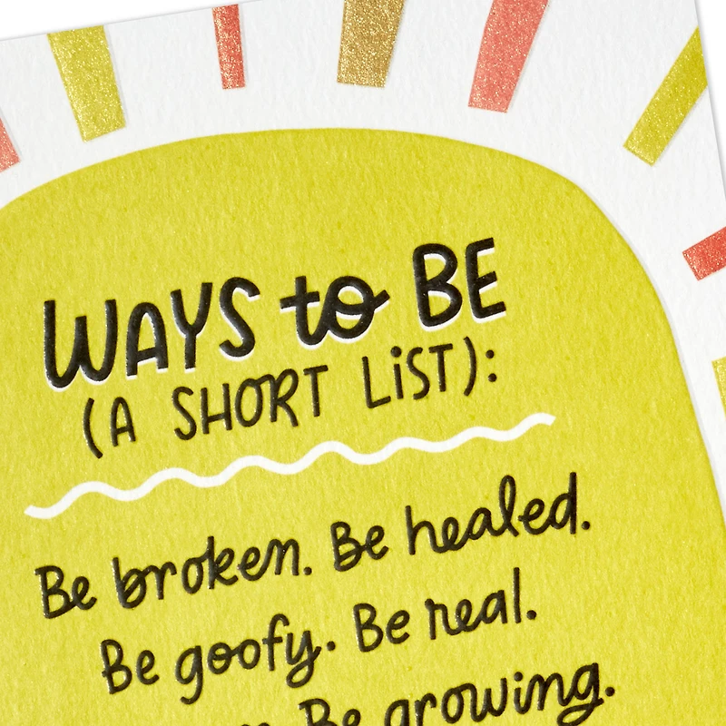 Be Just as You Are Encouragement Card for only USD 4.99 | Hallmark