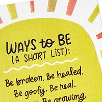 Be Just as You Are Encouragement Card for only USD 4.99 | Hallmark