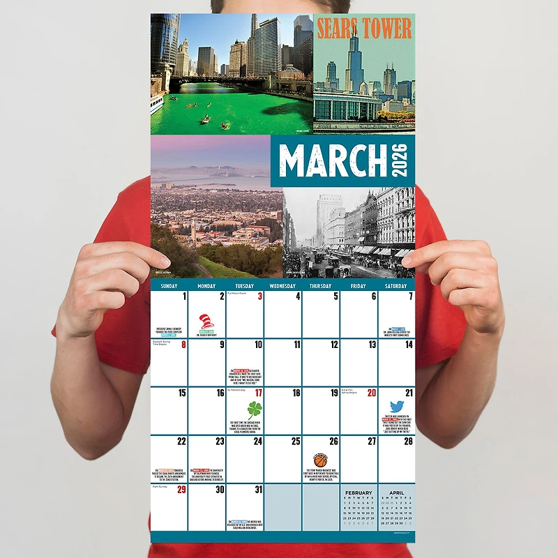 Time Factory Celebrating 250 Years HBD USA 2026 Wall Calendar for only USD 16.99 | Hallmark