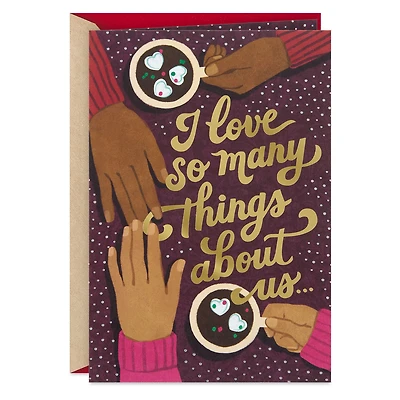 Celebrating All We Share Romantic Christmas Card for only USD 4.59 | Hallmark