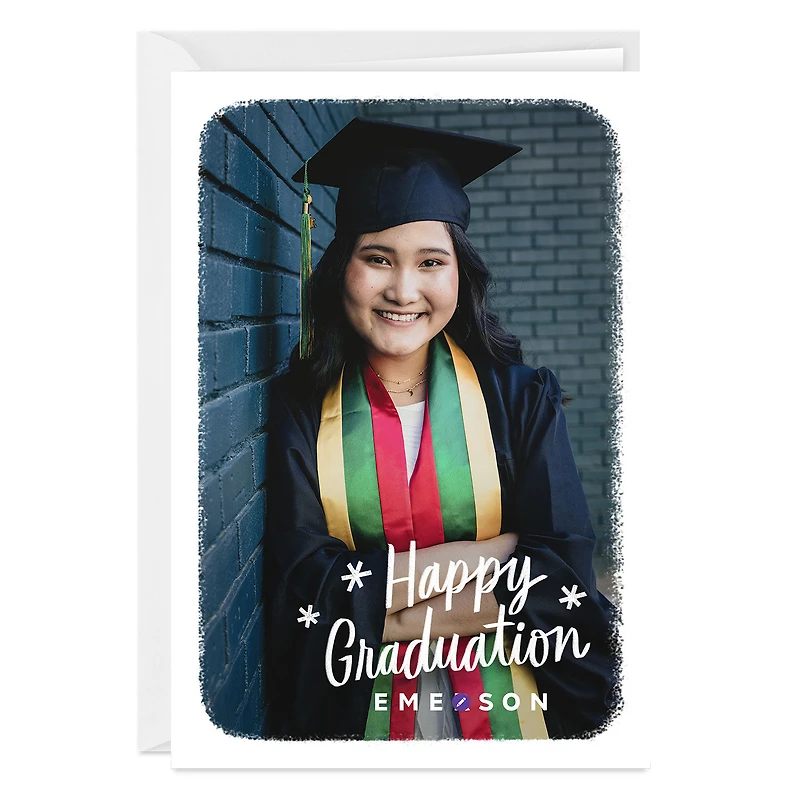 White Frame Custom Graduation Card for only USD 4.99 | Hallmark