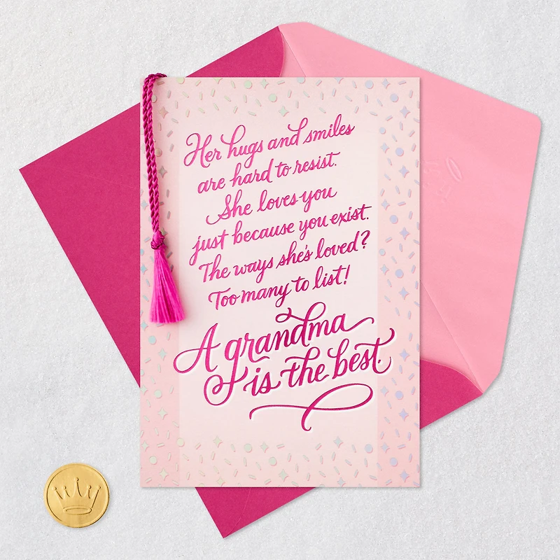 The Best in a Million Ways Birthday Card for Grandma for only USD 6.59 | Hallmark