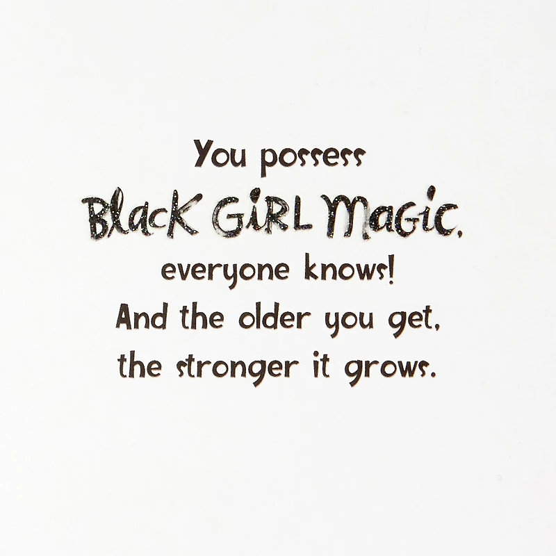 Black Girl Magic Birthday Card for Her for only USD 3.99 | Hallmark