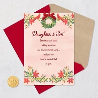 Pride, Gratitude and Love Christmas Card for Daughter and Son-in-Law for only USD 5.59 | Hallmark