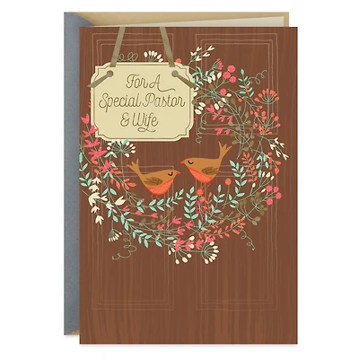 You Touch the Hearts of Others Religious Clergy Appreciation Card for Pastor and Wife for only USD 3.59 | Hallmark