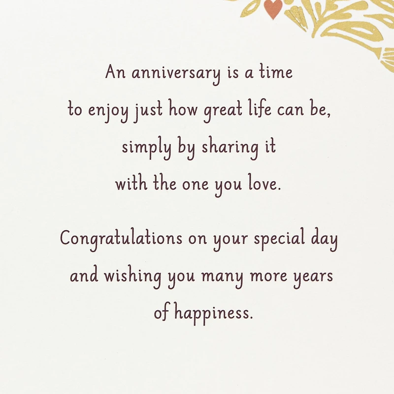 A Time to Remember Anniversary Card with Photo Frame Magnet for only USD 8.99 | Hallmark