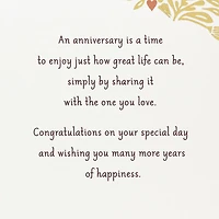 A Time to Remember Anniversary Card with Photo Frame Magnet for only USD 8.99 | Hallmark