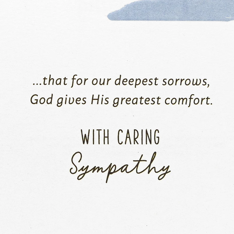 Heaven Understands Religious Sympathy Card for Family for only USD 4.99 | Hallmark