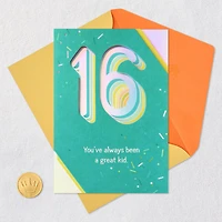 More Awesome With Every Year 16th Birthday Card for only USD 4.99 | Hallmark