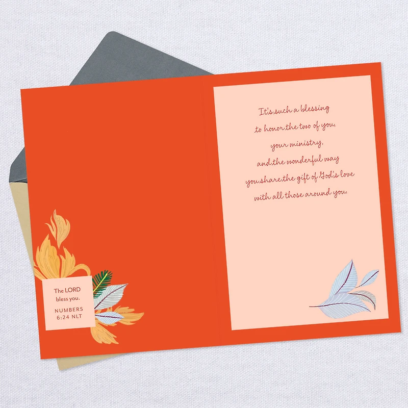 Beautiful Blooms Clergy Appreciation Card for Couple for only USD 3.59 | Hallmark