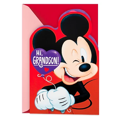 Disney Mickey Mouse So Loved Valentine's Day Card for Grandson for only USD 3.29 | Hallmark