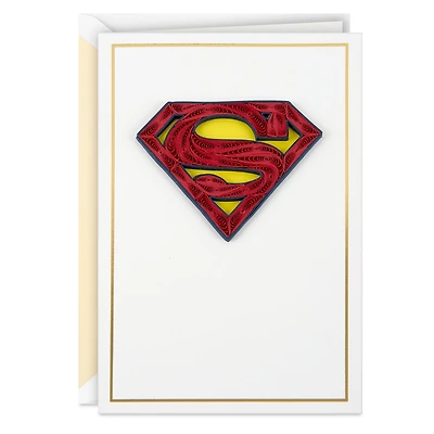 DC™ Superman™ You're a True Hero Quilled Paper Handmade Father's Day Card for only USD 13.59 | Hallmark