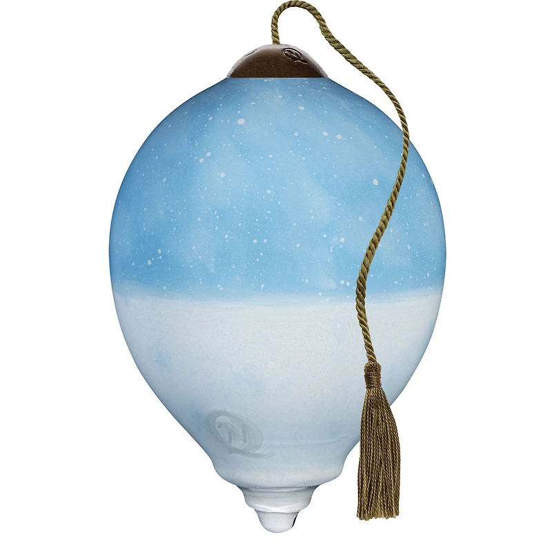 Ne'Qwa Art Cardinals on Watering Can Glass Christmas Ornament for only USD 35.00 | Hallmark