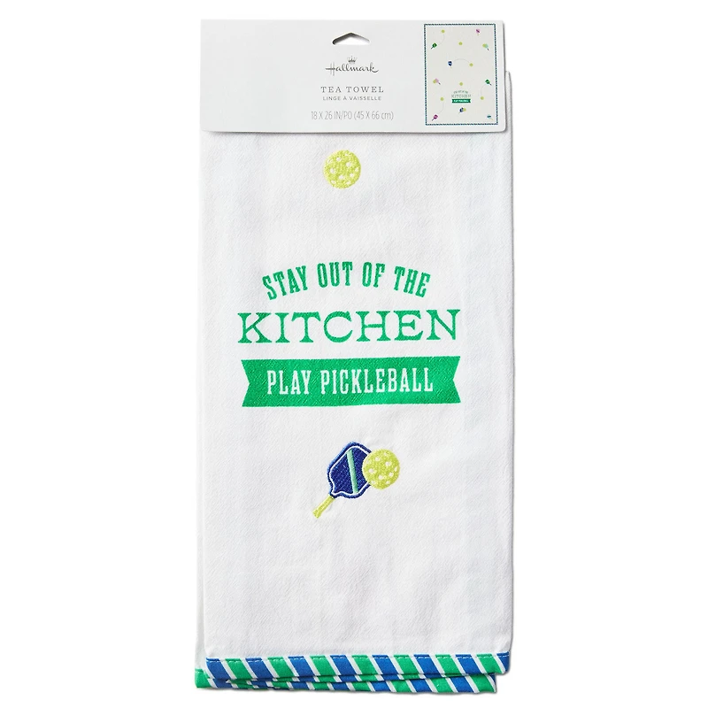 Play Pickleball Tea Towel, 18x26 for only USD 14.99 | Hallmark