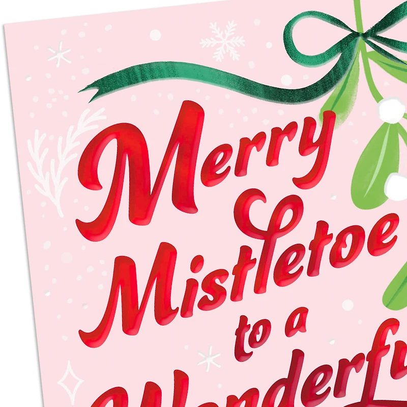 Merry Mistletoe Christmas Card for Niece and Her Husband for only USD 2.99 | Hallmark