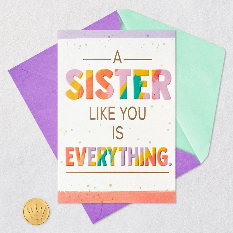 Incredible Person I Admire Birthday Card for Sister for only USD 4.59 | Hallmark
