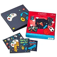 Games and Sports Kids Classroom Valentines Set With Cards, Stickers and Mailbox for only USD 9.99 | Hallmark