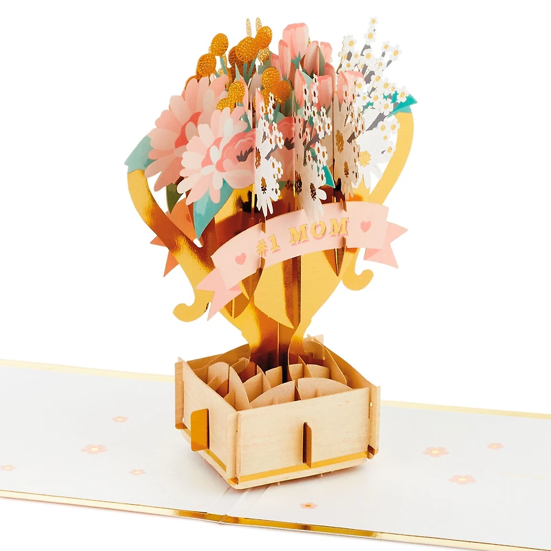 Most Valuable Mom Trophy 3D Pop-Up Mother's Day Card for only USD 12.99 | Hallmark