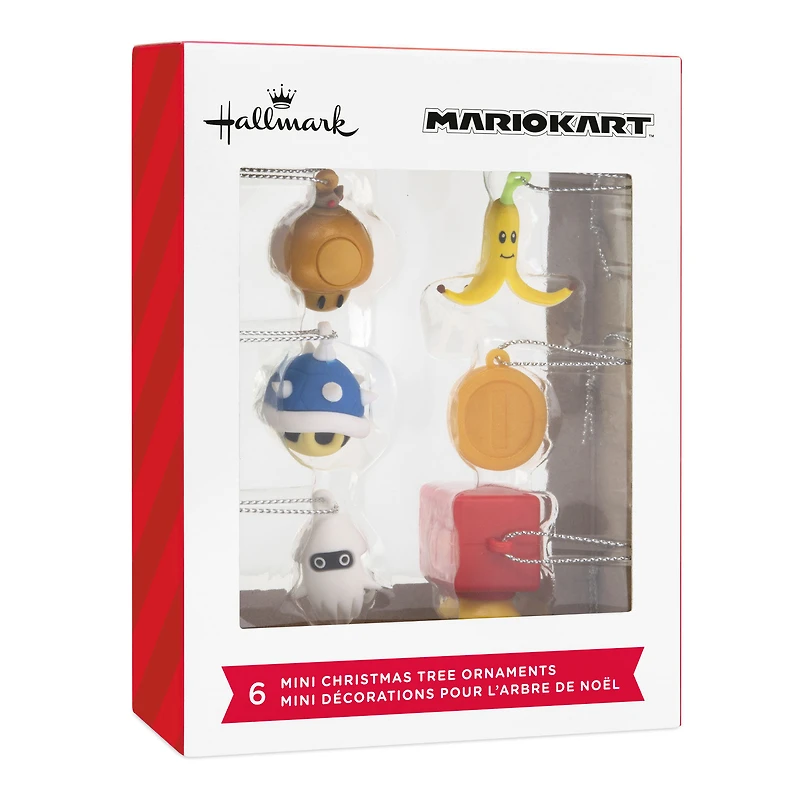 Mini Nintendo Mario Kart™ Shatterproof Hallmark Ornaments, Set of 6 for only USD 14.99 | Hallmark