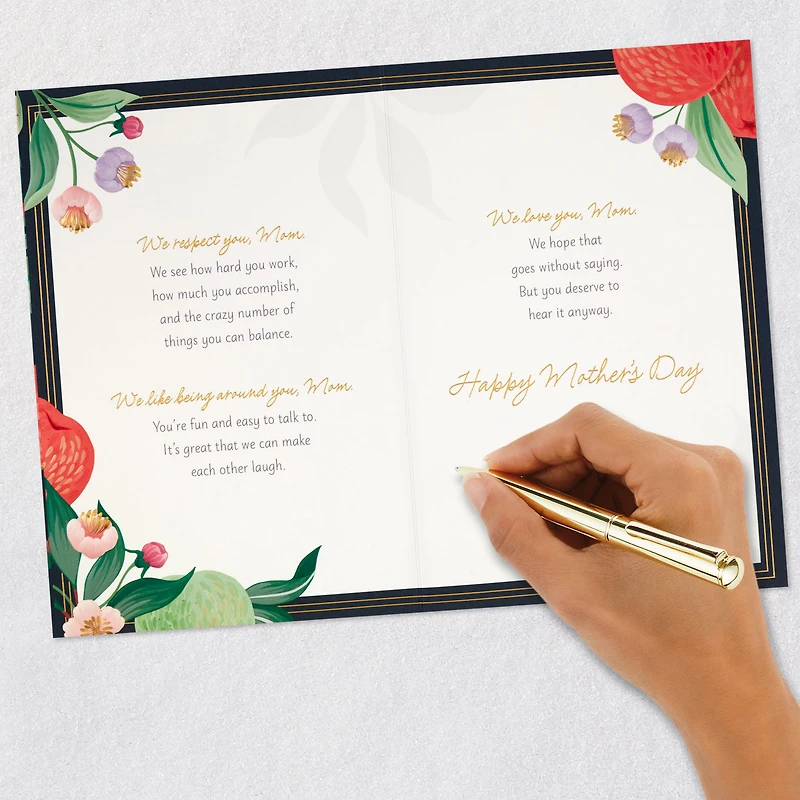 Love and Respect Mother's Day Card for Mom From All for only USD 7.59 | Hallmark