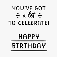 God, Grace and Alllll the Cake Religious Birthday Card for only USD 2.59 | Hallmark