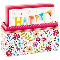 Whimsical Designs Assorted Note Cards With Caddy, Box of 30 for only USD 14.99 | Hallmark