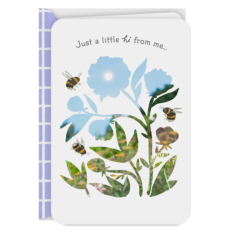 Just a Little "Hi" From Me Thinking of You Card for only USD 2.99 | Hallmark