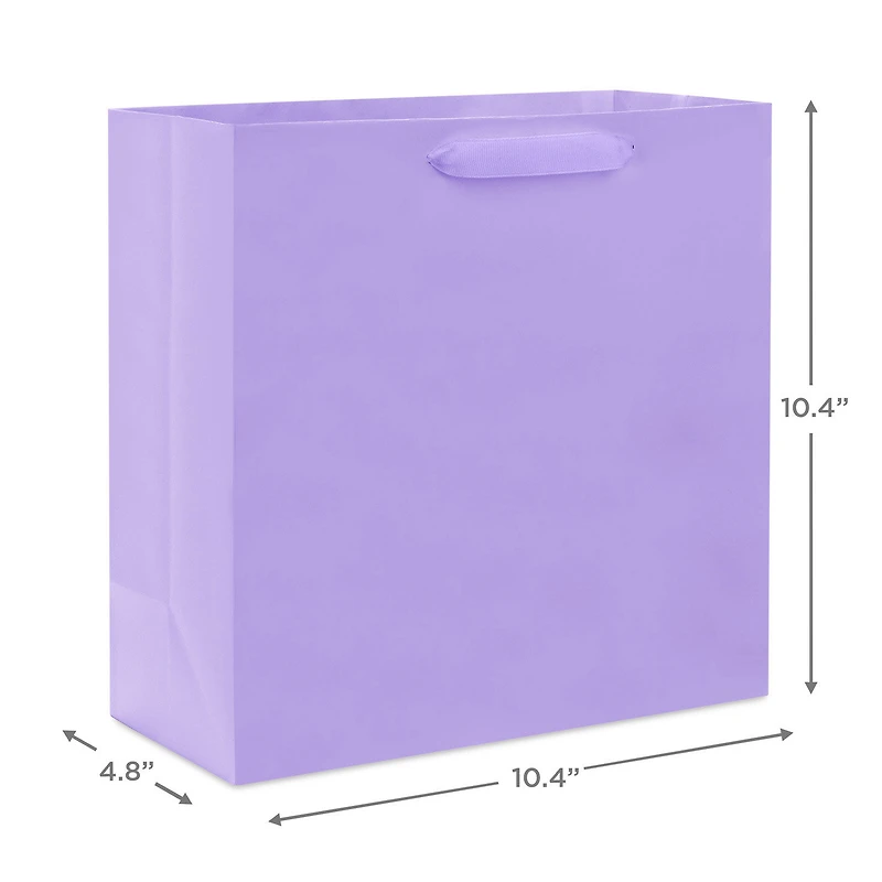 10.4" Lavender Large Square Gift Bag for only USD 4.49 | Hallmark