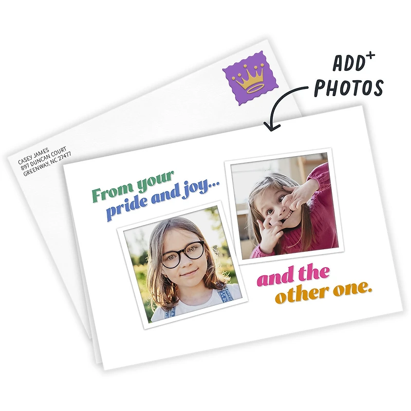 Your Pride and Joy Custom Mother's Day Card for only USD 4.99 | Hallmark