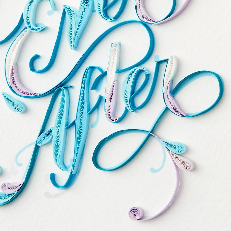 A Beautiful Life Together Quilled Paper Handmade Wedding Card for only USD 13.59 | Hallmark