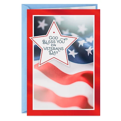 Thanking God for You Religious Veterans Day Card for only USD 2.00 | Hallmark