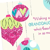 You're Beautiful in Many Ways Christmas Card for Granddaughter for only USD 2.50 | Hallmark