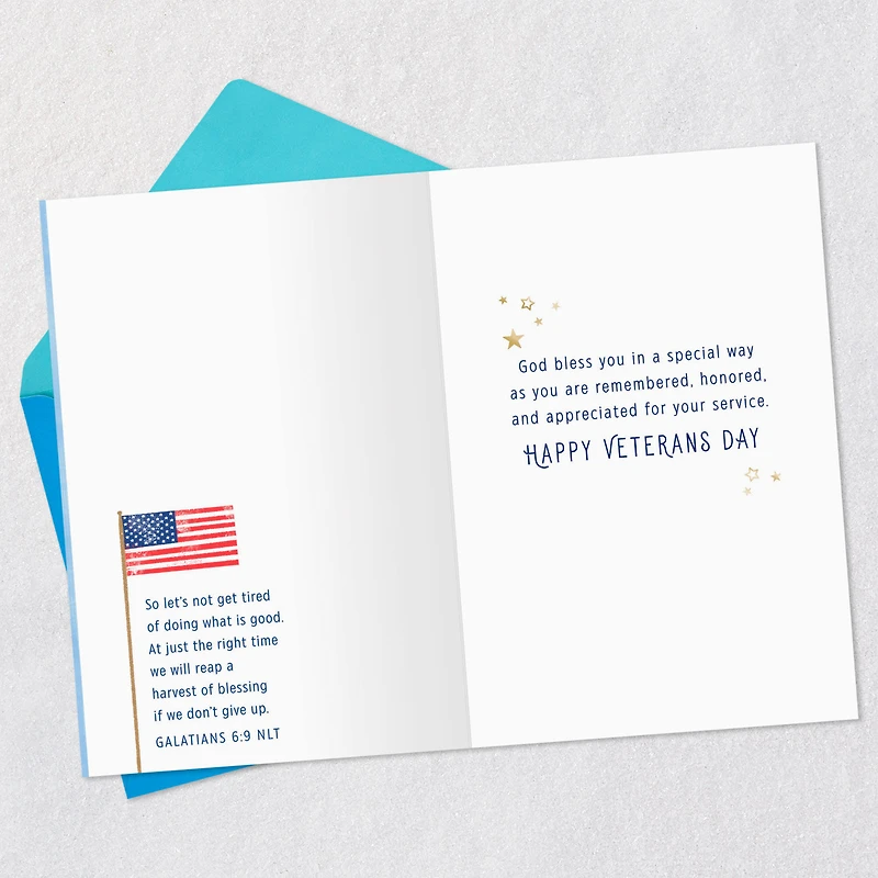 God Bless You in a Special Way Religious Veterans Day Card for only USD 2.99 | Hallmark