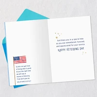 God Bless You in a Special Way Religious Veterans Day Card for only USD 2.99 | Hallmark