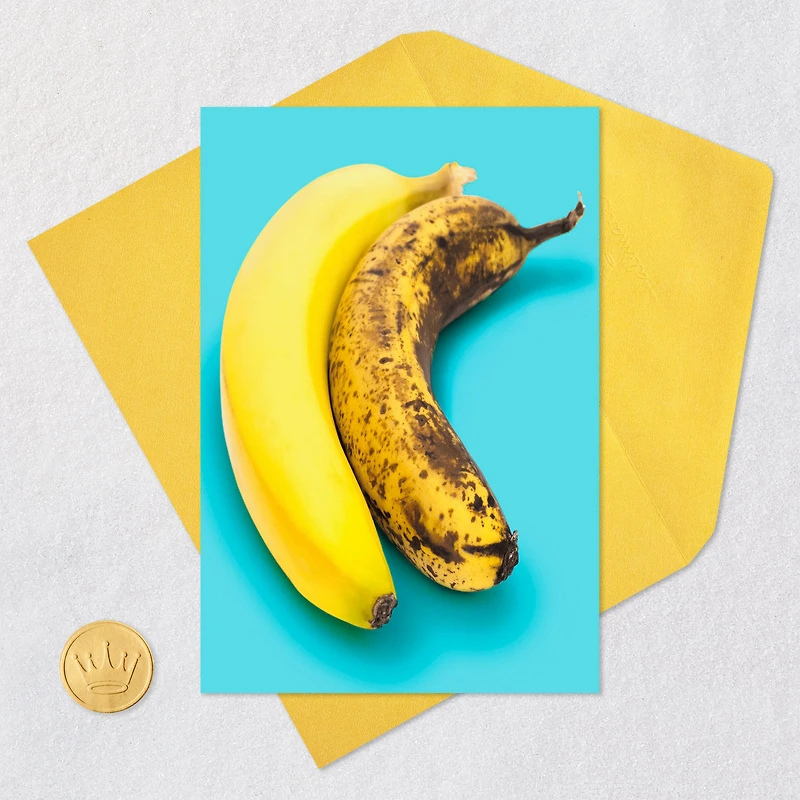 Aging Only Matters to a Banana Funny Birthday Card for only USD 3.99 | Hallmark