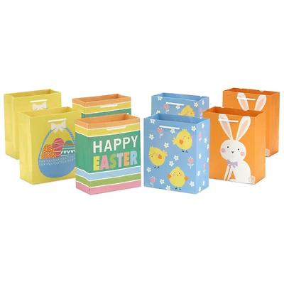 6.5" Bunny, Eggs and Chicks 8-Pack Assorted Small Easter Gift Bags for only USD 12.29 | Hallmark