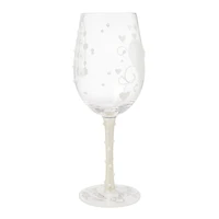 Lolita Two Hearts One Love Handpainted Wine Glass, 15 oz. for only USD 34.99 | Hallmark