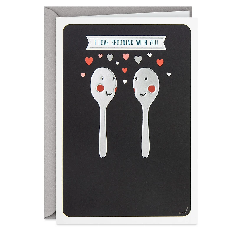 Spooning and Forking Naughty Love Card for only USD 4.49 | Hallmark