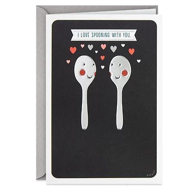 Spooning and Forking Naughty Love Card for only USD 4.49 | Hallmark