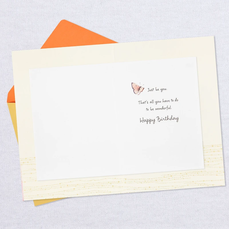 Marjolein Bastin Wildflowers Just Be You Birthday Card for only USD 3.99 | Hallmark