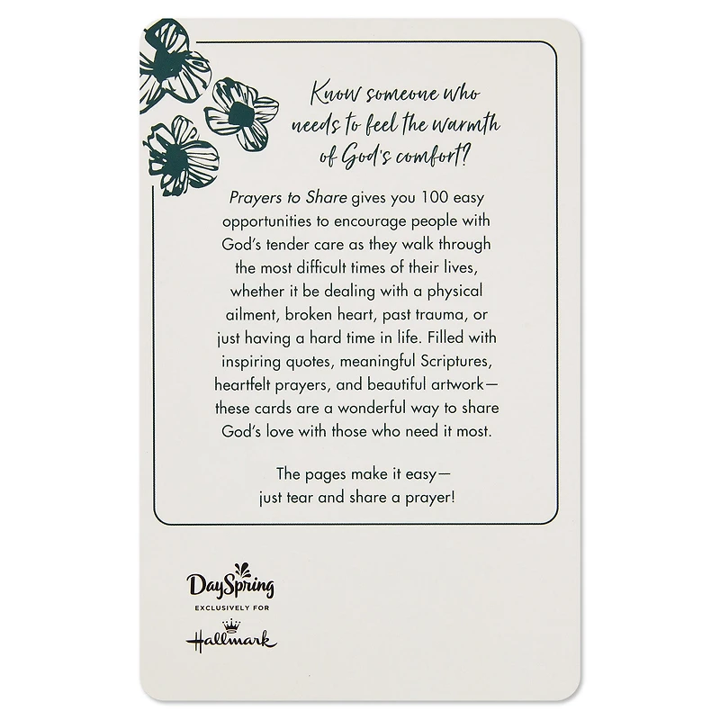 Prayers to Share: 100 Pass-Along Notes for Comfort Book for only USD 12.99 | Hallmark