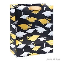 9.6" Grad Caps Medium Graduation Gift Bag With Tissue Paper for only USD 4.99 | Hallmark