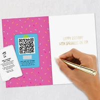 Rainbow Sprinkles Donut Gift Card Greeting Funny Birthday Card for only USD 4.99 | Hallmark