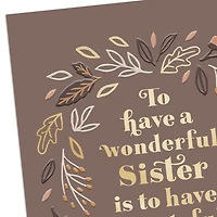 A Grateful Heart Thanksgiving Card for Sister for only USD 3.99 | Hallmark