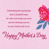 I Thank God for You Religious Mother's Day Card for only USD 4.99 | Hallmark