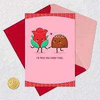 I'd Pick You Every Time Romantic Valentine's Day Card for only USD 3.99 | Hallmark
