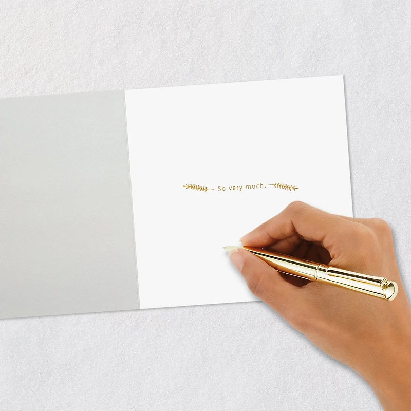 Gold Leaves Thank You Card for only USD 7.59 | Hallmark