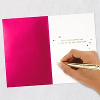 Pink and Gold Confetti Bat Mitzvah Card for only USD 8.59 | Hallmark