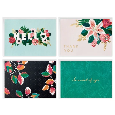 Thoughtful Florals Boxed Blank Notes Assortment, Pack of 40 for only USD 13.99 | Hallmark