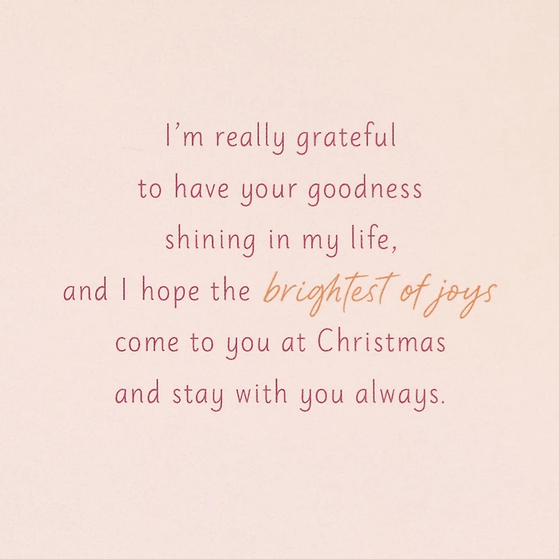 Grateful for Your Goodness Christmas Card for Mom for only USD 7.59 | Hallmark